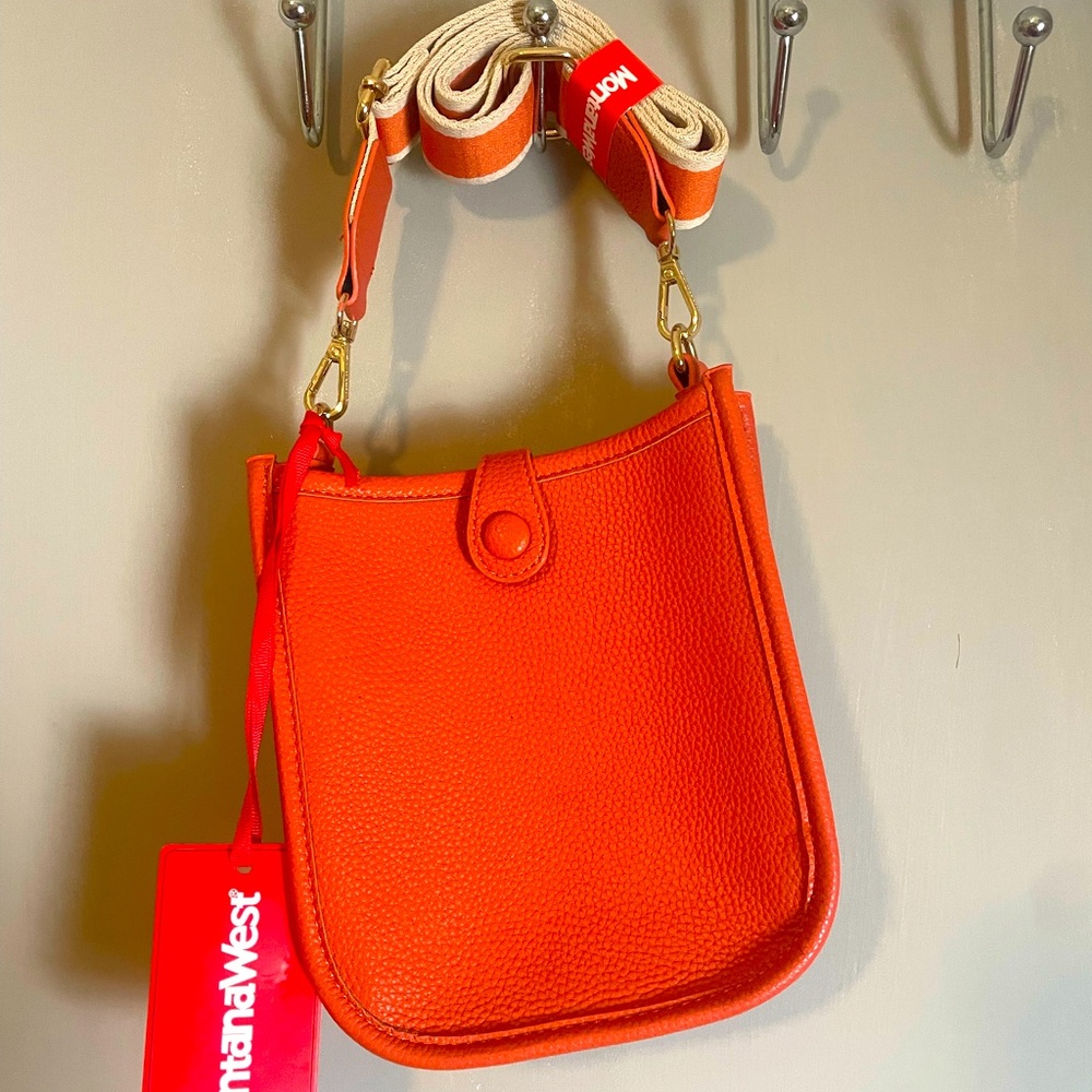 Montana West Orange Crossbody Bag